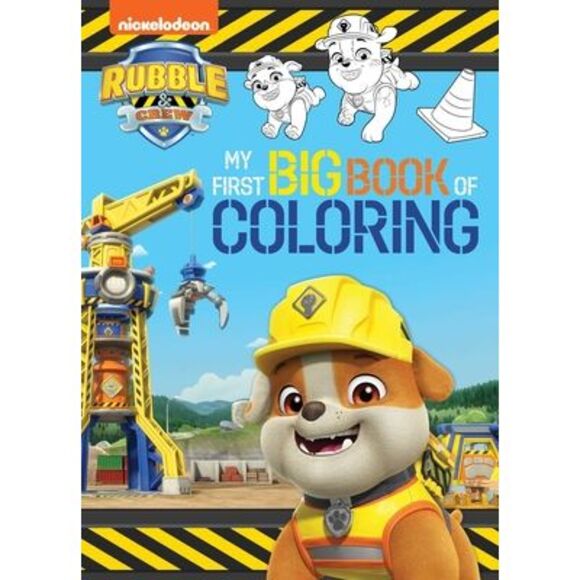 Rubble & Crew: My First Big Book of Coloring (a Paw Patrol Rubble & Crew Nickelo - Picture 1 of 1